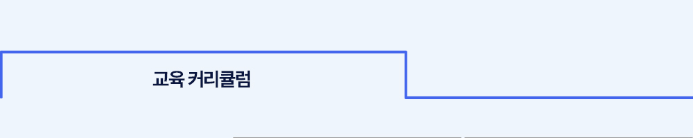 교육커리큘럼